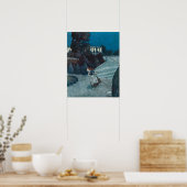 Vintage Märchen, Aschenputtel von Edmund Dulac Poster (Küche)