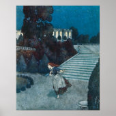 Vintage Märchen, Aschenputtel von Edmund Dulac Poster (Vorne)