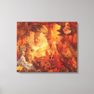 Vintage Märchen Der Gefangene Robin von Fitzgerald Leinwanddruck