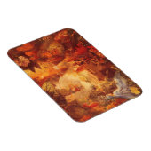 Vintage Märchen Der Gefangene Robin von Fitzgerald Magnet (Rechte Seite)