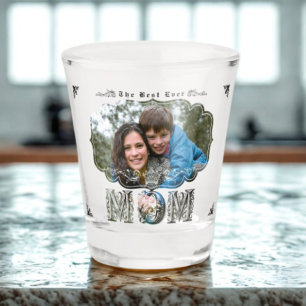 Vintage Märchen Die beste Mama für jung und alt Schnapsglas