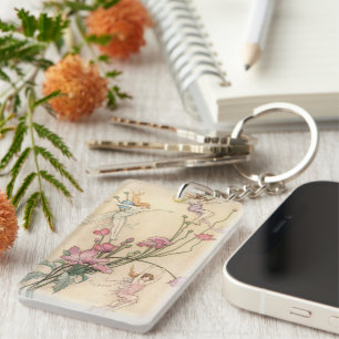 Vintage Märchen, Drei Geister voller Freude Schlüsselanhänger