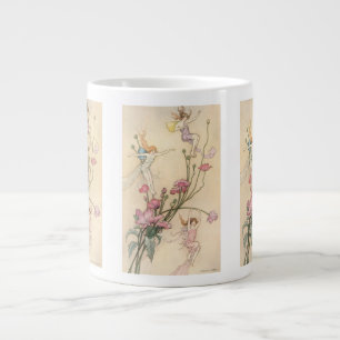 Vintage Märchen, drei Spirituosen gefüllt mit Freu Jumbo-Tasse