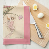 Vintage Märchen, drei Spirituosen gefüllt mit Freu Küchentuch (Viertel Falte)