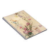 Vintage Märchen, drei Spirituosen gefüllt mit Freu Notizblock (Rechte Seite)