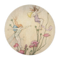 Vintage Märchen, drei Spirituosen gefüllt mit Freu