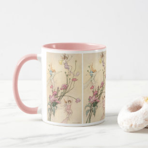 Vintage Märchen, drei Spirituosen gefüllt mit Freu Tasse