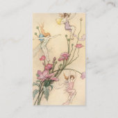 Vintage Märchen, drei Spirituosen gefüllt mit Freu Visitenkarte (Rückseite)