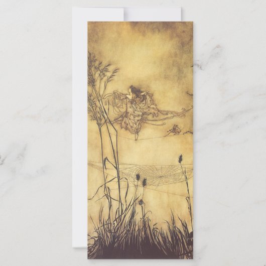 Vintage Märchen, Fairy's Tightrope von Rackham (Vorderseite)