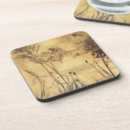 Vintage Märchen, Fairy's Tightrope von Rackham Getränkeuntersetzer