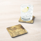 Vintage Märchen, Fairy's Tightrope von Rackham Getränkeuntersetzer (Rechte Seite)