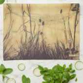 Vintage Märchen, Fairy's Tightrope von Rackham Küchentuch (Gefaltet)