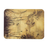 Vintage Märchen, Fairy's Tightrope von Rackham Magnet (Horizontal)
