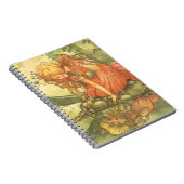 Vintage Märchen, Froschprinzessin am Teich Notizblock (Rechte Seite)