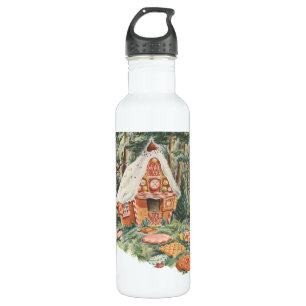 Vintage Märchen, Hänsel und Gretel Candy House Trinkflasche