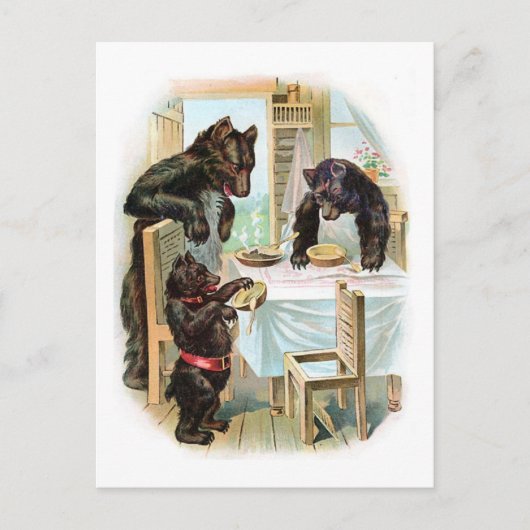 Vintage Märchen Klassische Postkarte (Vorderseite)