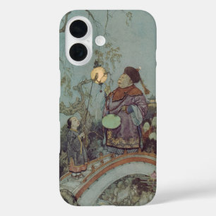 Vintage Märchen, Nachtigall von Edmund Dulac iPhone 16 Hülle