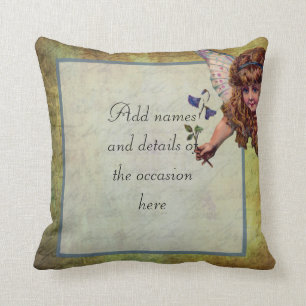 Vintage Märchen personalisiert Kissen