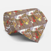 Vintage Märchen Piper von Hamelin von Hauman Krawatte (Gerollt)