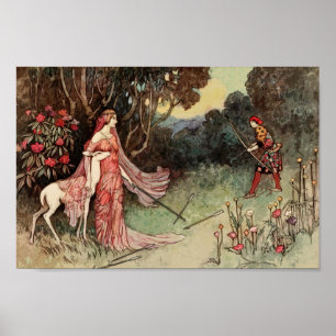 Vintage Märchen Poster