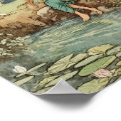 Vintage Märchen Poster (Ecke)