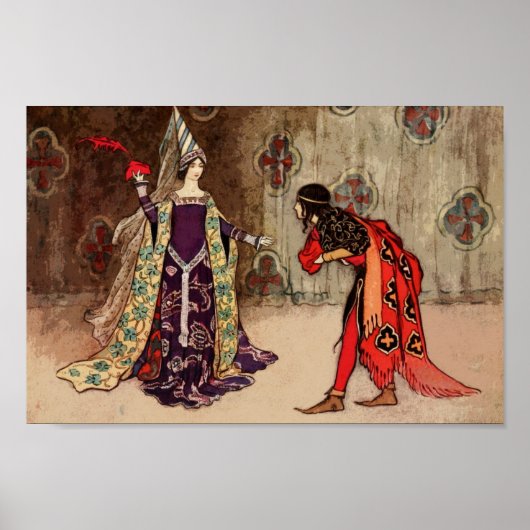 Vintage Märchen Poster (Vorne)