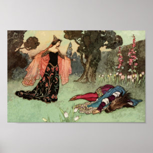 Vintage Märchen Poster
