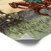 Vintage Märchen Poster (Ecke)