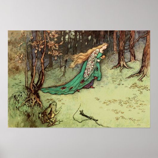 Vintage Märchen Poster (Vorne)
