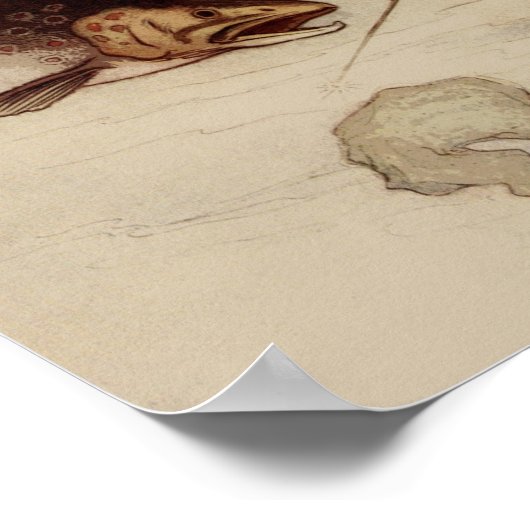 Vintage Märchen Poster (Ecke)