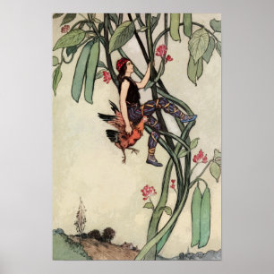 Vintage Märchen Poster