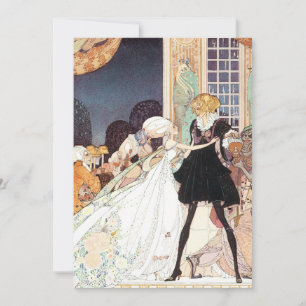 Vintage Märchen Prinzessin Hochzeit Save the Date