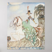 Vintage Märchen, Prinzessin Minette, Kay Nielsen Poster (Vorne)