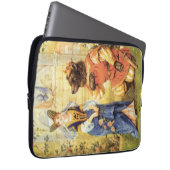 Vintage Märchen, Schönheit und Bestie Laptopschutzhülle (Vorne Rechts)