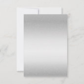 Vintage Märchen-Storybook-Hochzeit RSVP Karte (Rückseite)