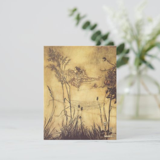 Vintage Märchen von Arthur Rackham Einladung (Stehend Vorderseite)