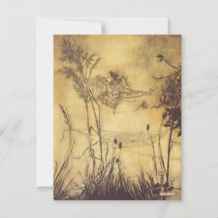 Vintage Märchen von Arthur Rackham Einladung