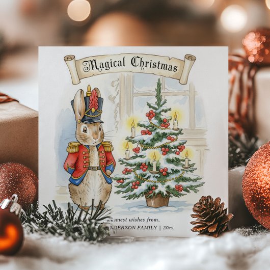 Vintage-Märchenbuch Peter Rabbit Weihnachten