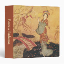 Vintage Märchenprinzessin Badoura, Edmund Dulac