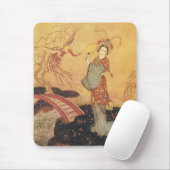 Vintage Märchenprinzessin Badoura, Edmund Dulac Mousepad (Mit Mouse)