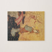 Vintage Märchenprinzessin Badoura, Edmund Dulac Puzzle (Horizontal)