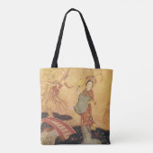 Vintage Märchenprinzessin Badoura, Edmund Dulac Tasche (Rückseite)