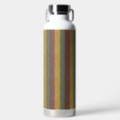 Vintage Mardi Gras gestreift Trinkflasche (Vorderseite)