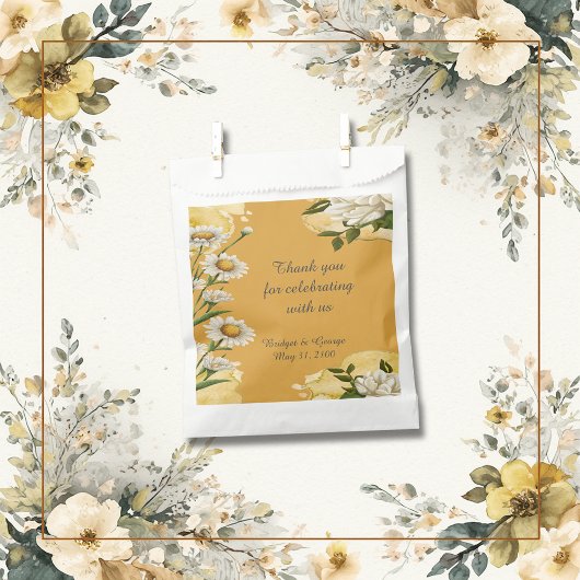 Vintage Margret Blume Parco Civico Geschenktütchen