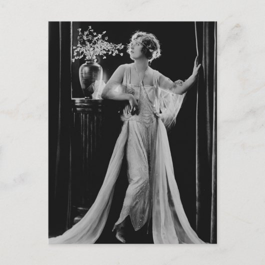 Vintage Marion Davies Postkarte (Vorderseite)