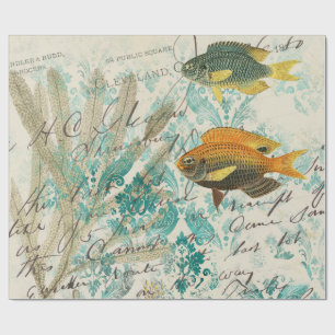 Vintage-Maritim Geschenkpapier