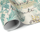 Vintage-Maritim Geschenkpapier (Rolleneckpunkt)