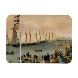 Vintage Maritime, New York Yacht Club Regatta Magnet
