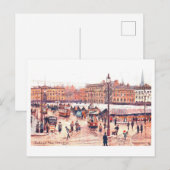 Vintage-Markt, Nottingham, Postkarte (Vorne/Hinten)