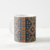 Vintage marokkanisches Berbermuster Kaffeetasse (Vorderseite Links)